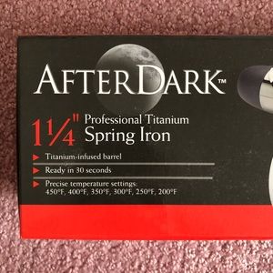 Brazilian Heat Titanium 1, 1/4inch Curling Iron